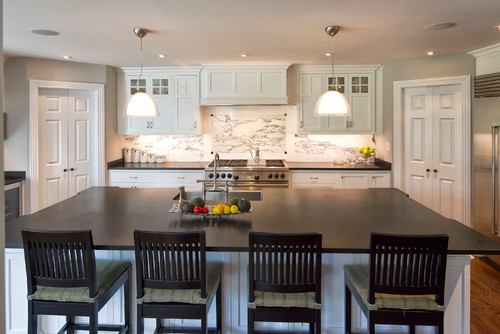 Black Granite Kitchen Countertops Designs